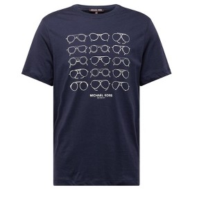 Michael Kors Mens Aviator History Graphic T-Shirt - 1 of 1
