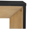 Sapphtopaz Modern Console Table with Wood Veneer Top Versatile Entryway Table with Sturdy Base Rectangle Side Table for Living Room,Entryway - 3 of 4
