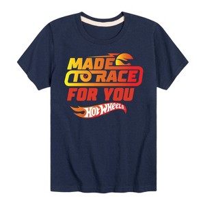 Boys' - Hot Wheels - Valentine's Made to Race Short Sleeve Graphic T-Shirt - 1 of 4