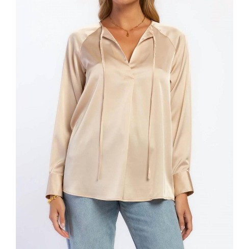 Women's River Satin Blouse - Velvet Heart - image 1 of 3