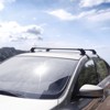 VEVOR Universal Roof Rack Cross Bars, 41.3" Aluminum Roof Rack Crossbars, Fit Roof without Side Rail, 155 lbs Load Capacity, Black - 2 of 4