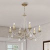 Livex Lighting Pennington 6 - Light Chandelier in  Antique Silver Leaf - 4 of 4