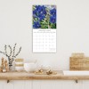 2026 Square Wall Calendar, Wild Flowers, 16-Month Floral Theme with 180 Reminder Stickers (12x12 In) - 2 of 4