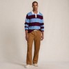 Lands' End Men's Long Sleeve Cotton Rugby Sweater Polo - 4 of 4