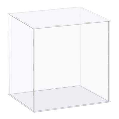 Unique Bargains Acrylic Dustproof Protection Showcase for Collectibles Display