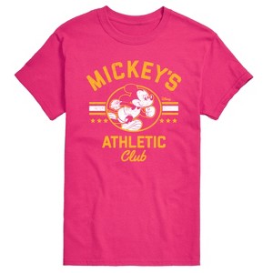 Men's - Disney - Mickeys Athletic Club Short Sleeve Graphic T-Shirt - 1 of 3
