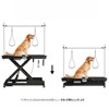 VisioGear 49.6" Dog Pet Grooming Table with Adjustable Height, Pet Dog Cat Grooming Table, Black, 49.6"*26"*36" - 4 of 4