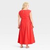 Women's Poplin Midi Dress - A New Day™ - 2 of 3
