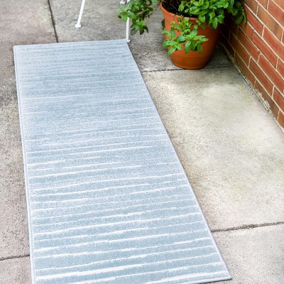 Sabrina Soto Outdoor Ola Striped Woven Area Rug