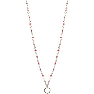 Eyeglass Necklace Calabria EC-5-E Eye Catcher Hang Loop 20"In Gold Brown Yellow - 1 of 4