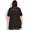 Avenue Women's Plus Size Knotted Cage Tunic - 3 of 4