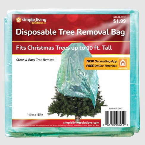 CC Christmas Decor Christmas Tree Removal Bag - Fits up to 7.5