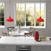 Hudson and Canal 10.75" Wide Pendant with Metal Shade - 3 of 4