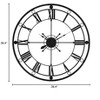Yosemite Home Decor Transitional Tower Clock Wall Clock - 4 of 4
