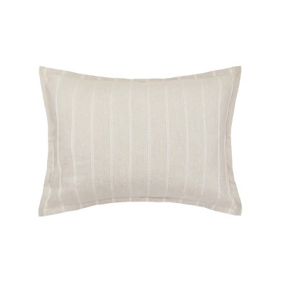 EY Essentials 20" x 26" Revere Natural Cotton Standard Sham - Machine Washable