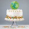 Gumby Green Before It Was Cool Earth Planet Acrylic Cake Topper - 4 of 4