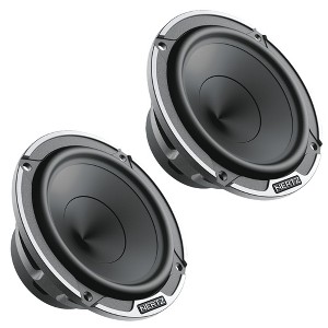 Hertz Mille Pro Series MP-703 Pair of 3 in. (70mm) Midrange Speakers with Neodymium Magnets + Grilles - 1 of 4