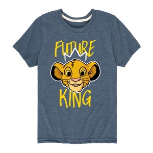 Boys' - The Lion King - Simba Future King Short Sleeve Graphic T-Shirt - 1 of 4