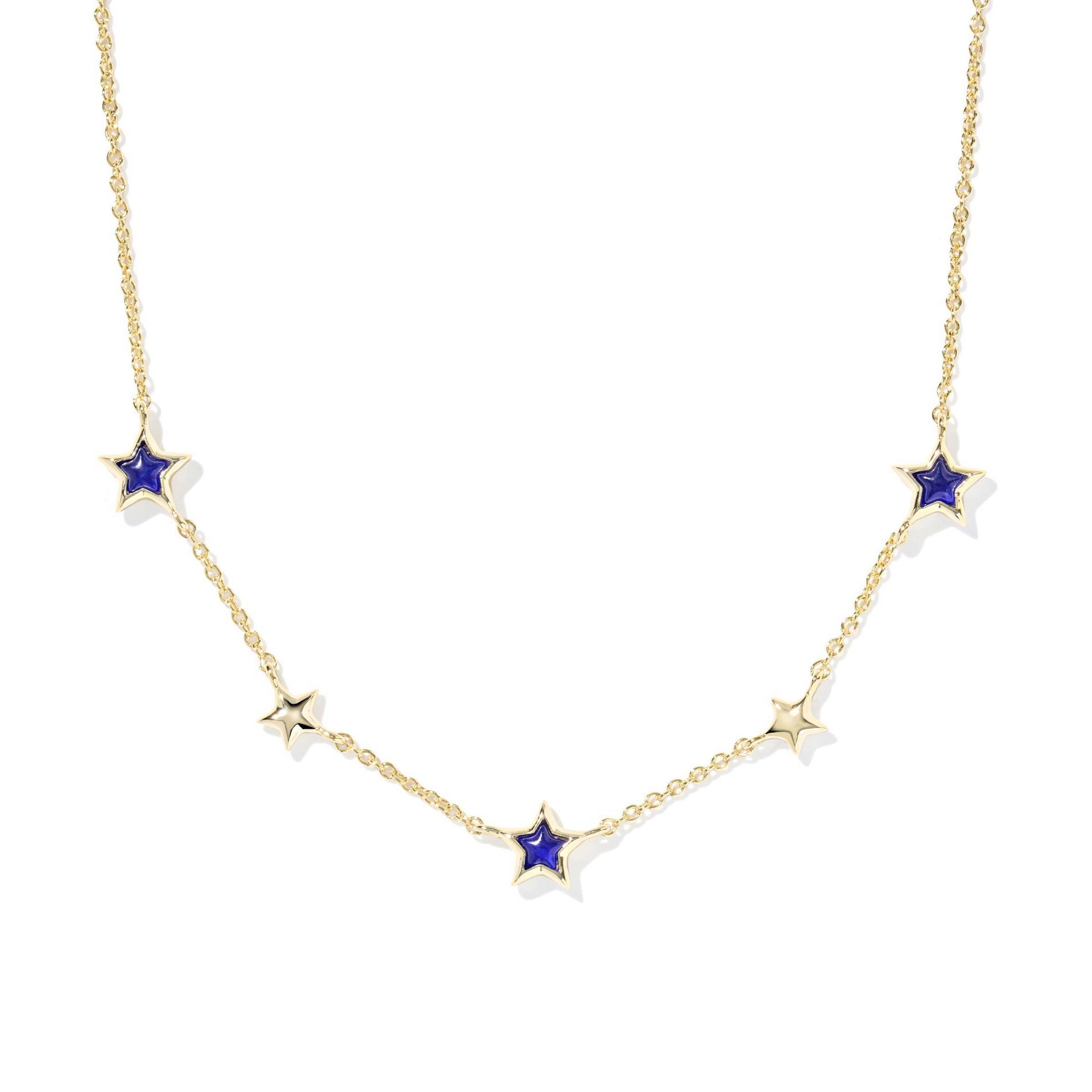 Kendra Scott Kayla Strand Necklace - Gold/Cobalt
