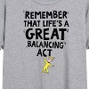 Women's - Dr. Seuss - Life Great Balancing Act Oversized Graphic T-Shirt - image 2 of 4