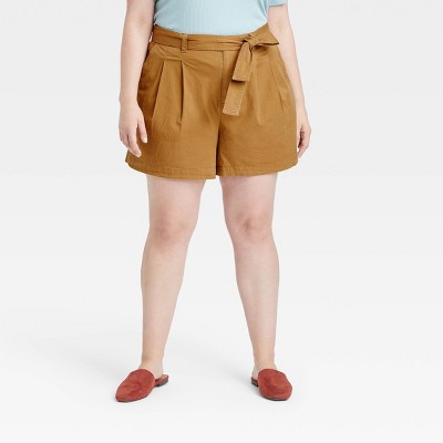 Super-High-Rise Pleated Short 3”