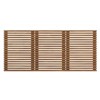 Modway Render Mid-Century Modern Wall-Mount Headboard in Walnut, Queen (U.S. Standard) - 2 of 4