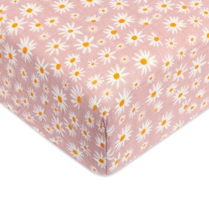 Babyletto Crib Sheet in GOTS Certified Organic Muslin Cotton - 1 of 4