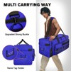 130L Heavy Duty Large Duffle Equipment Bag,Catchers Gear Bag with Shoe Compartment,Baseball Duffle Bag - 4 of 4