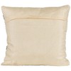 Northlight 20" White and Black Handloom Woven Outdoor Square Throw Pillow - 3 of 4