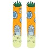 Spongebob Squarepants Socks Men's Pineapple Under the Sea 3D Crown Adult Mid-Calf Crew Socks Multicolored - 2 of 4