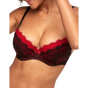 Adore Me Women's Emanuelly Balconette Bra - 1 of 4