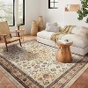 Fulvari Washable Area Rug Vintage Foldable Thin Rug Soft Low-Pile Non-Slip Stain Resistant Floor Indoor Outdoor Carpet - 4 of 4