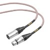 Clef Audio Labs XLR Male to XLR Female, Silver Zinc Alloy Shell/Grey Copper Braided - 6FT-3PK - 4 of 4