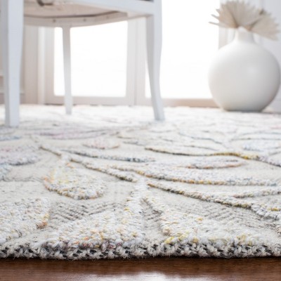 Southampton 5' x 8' Purple and Blue Hand-Tufted Wool Area Rug