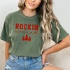 Simply Sage Market Women's Rockin' Christmas Tree Short Sleeve Garment Dyed Tee - 3 of 3