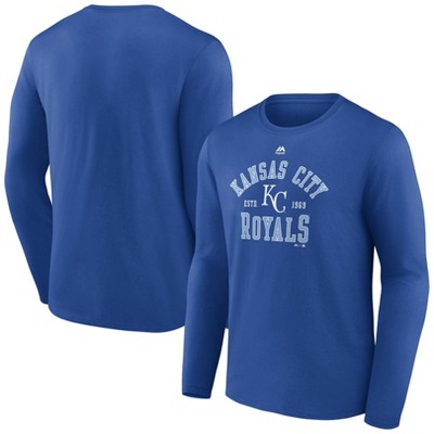 MLB Kansas City Royals Men's Long Sleeve Core T-Shirt