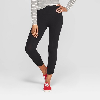 cotton capri leggings target
