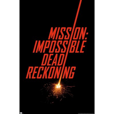Trends International Mission Impossible: Dead Reckoning Part 1 - Fuse One Sheet Framed Wall Poster Prints
