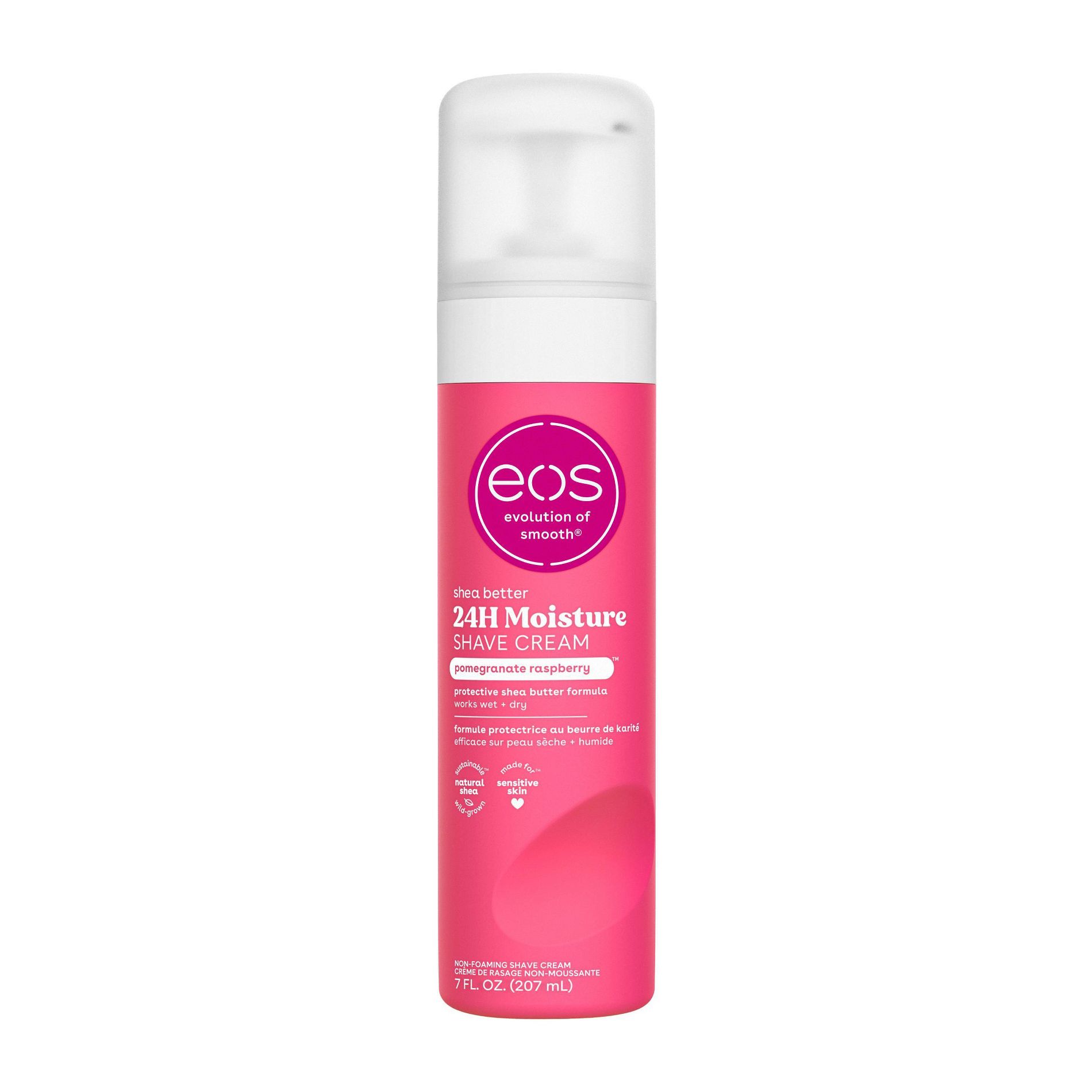 eos Shea Better Women's Shave Cream - Pomegranate Raspberry - 7 fl oz