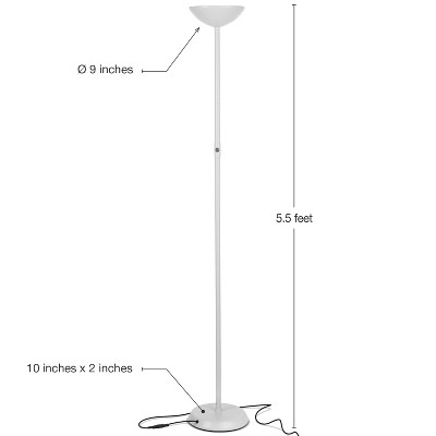 Brightech Lamps Lighting Target, Torchiere Floor Lamp With Built In Motion Lava