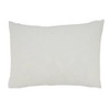 14"x20" Oversize Linear Luxury Geometric Lines Lumbar Throw Pillow Ivory - Saro Lifestyle - 2 of 3