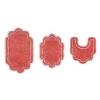 Allure Collection Cotton Tufted Bath Rug Set Set of 3 - Home Weavers - 2 of 4