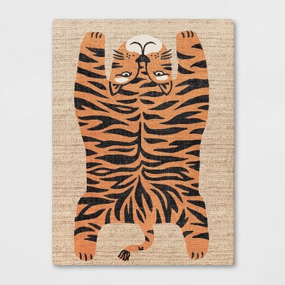 4'x6' Tiger Kids' Rug - Pillowfort™ : Target