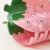 Strawberry Claw Hair Clip - kate spade new york x Target™ Pink - 3 of 3