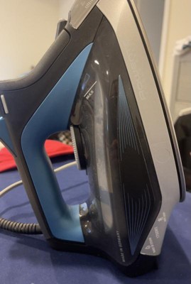 ▷ Rowenta Express Steam DW4308 Steam iron Microsteam 300 Laser soleplate  2500 W Blue, White