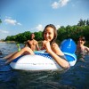 Banzai Motorized Battery Powered Inflatable Pool Cruiser Water Float with Backrest, Handles, and Built-In Cupholder for Teens/Adults - 4 of 4