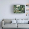 Trademark Fine Art - Henri Rousseau  Rousseau's Jungle III Canvas Art - 2 of 4