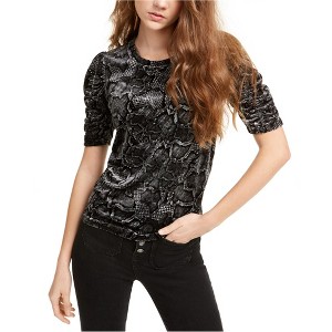 1.STATE Womens Velvet Pullover Blouse - 1 of 1