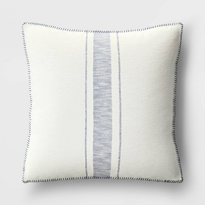 Modern Tufted Square Throw Pillow Summer Wheat - Threshold™ : Target