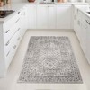 Classic Vintage Medallion Indoor Runner or Area Rug by Blue Nile Mills - 2 of 4